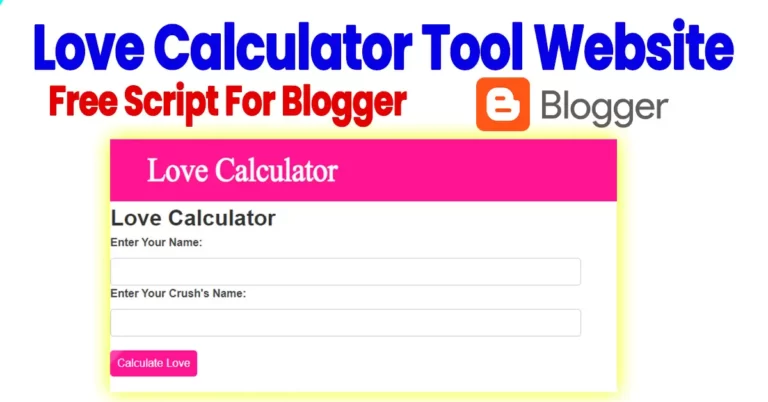 What is Love Calculator and How is it Work ?
