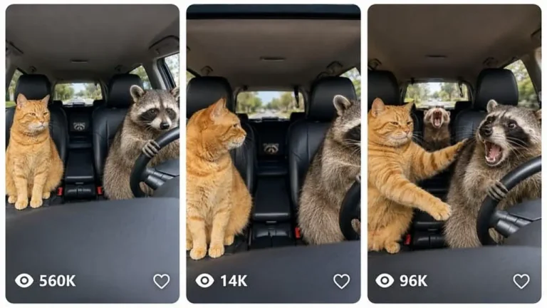 Animal Driver Chaos Comedy Video Prompt — 2