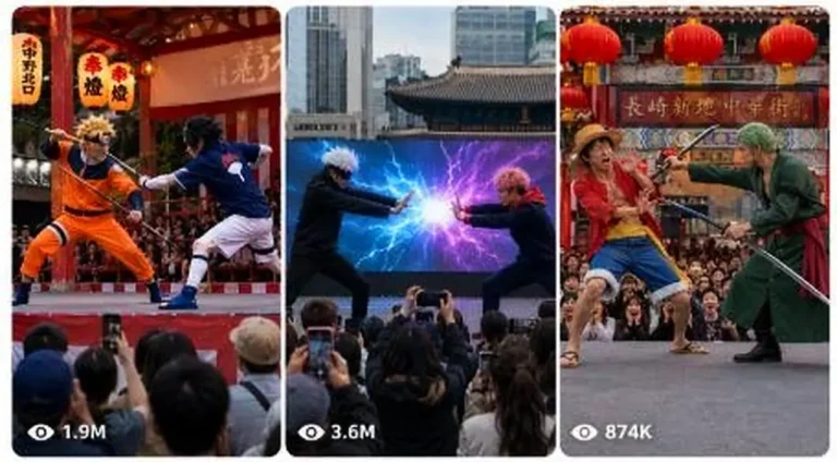 Anime Ninja Cosplay Live Stage Fight Prompt Pack — 2