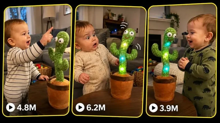 Baby vs Dancing Talking Cactus Toy Prompt — 3