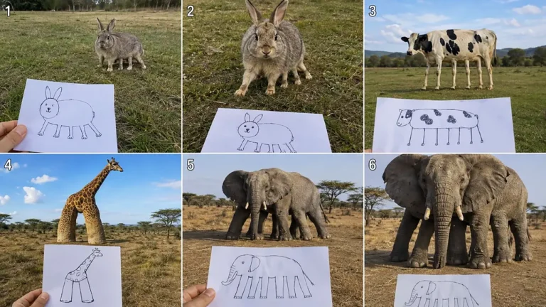 Child Drawing Becomes Real Creature Video Prompt — 5