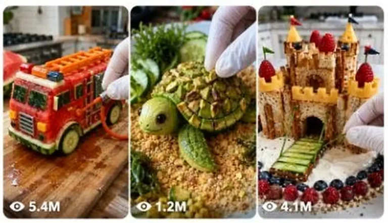Edible Miniature Food-Art Construction Prompt — 2