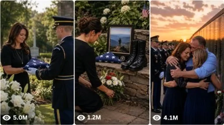 Fallen Soldier Family Final Tribute Video Prompt — 2