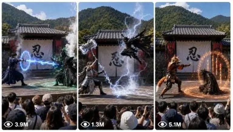 Famous Character Peak-Power Ninja Stage Battle Prompt — 1