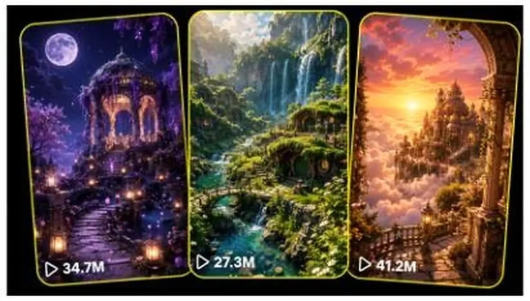 Fantasy Dreamscape Raw iPhone Video Prompt — 2