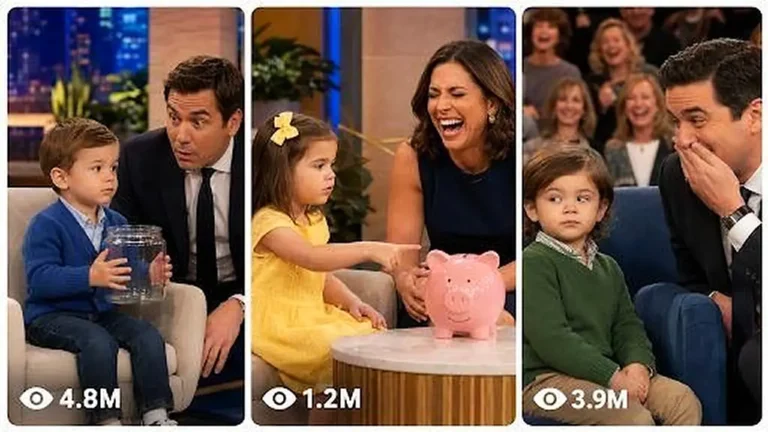 Funny Toddler Talk Show Podcast Video Prompt — 1