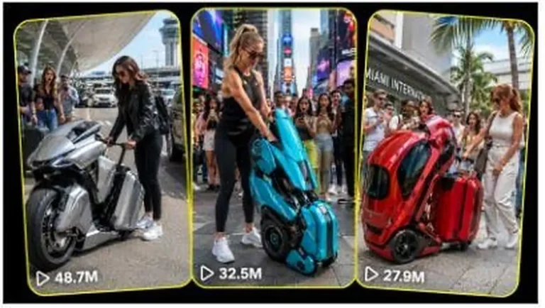 Futuristic Transforming Bike and Car Video Prompt — 2