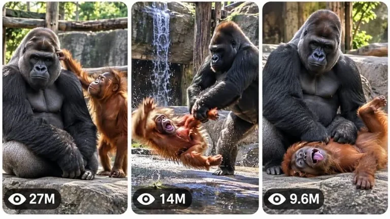 Gorilla School Animal Physical Comedy Prompt — 2