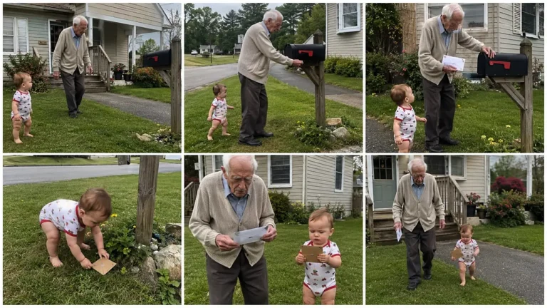 Grandpa and Toddler Two Generations Imitation Prompt — 2