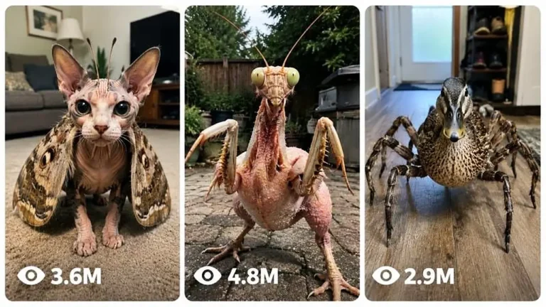 Impossible Hybrid Creature Raw iPhone Prompt — 3