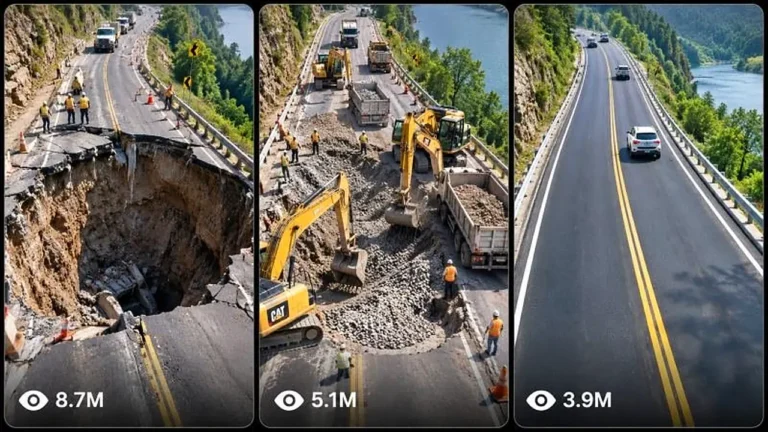 Infrastructure Disaster and Reconstruction Video Prompt — 3