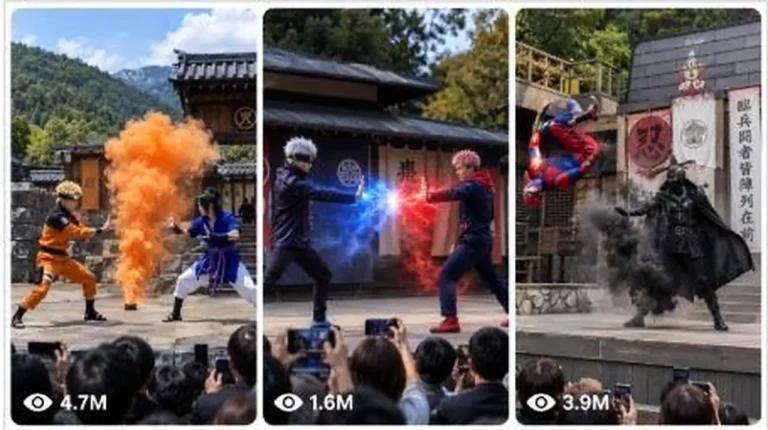 Japanese Ninja Stage Show Reels Custom GPT Prompt — 2