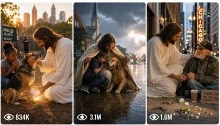 Jesus Miracle Rescue Emotional Video Prompt — 2