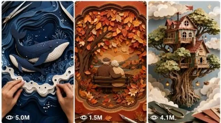 Layered Paper-Craft ASMR Video System for Seedance — 2
