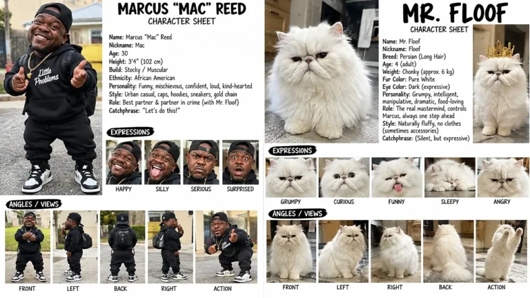 Marcus and Mr. Floof Revenge Cat Comedy Prompt — 4