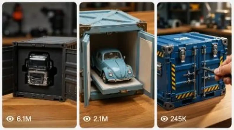 Miniature Working Vehicle Unboxing ASMR Prompt — 2