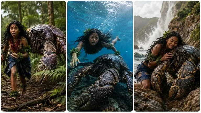 Nia and Kobu Giant Coconut Crab Adventures Prompt — 4