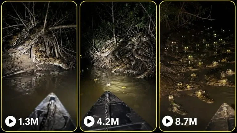 Night Wildlife Flashlight Discovery Prompt — 3