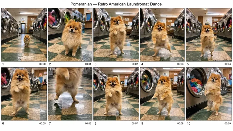 Photoreal Dancing Pet Still and Video Prompt — 2