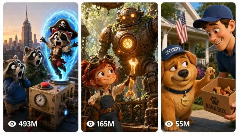 Pixar-Style 3D Animated Viral Shorts Prompt — 3