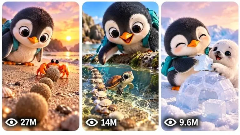 Pocket Helper Penguin Viral Micro-Story Prompt — 3