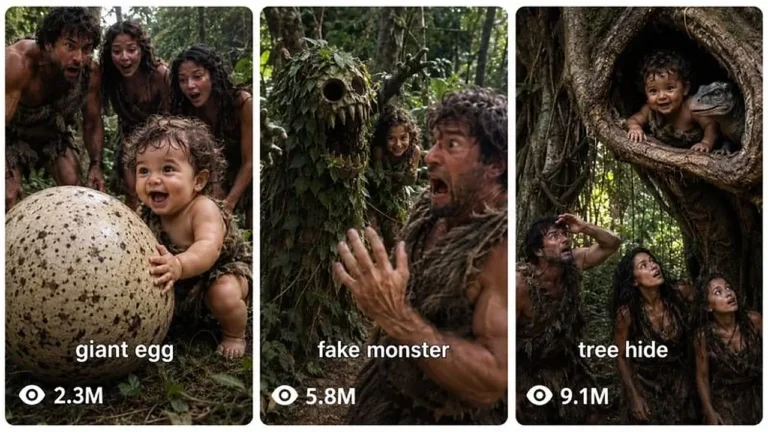 Prehistoric Family Comedy-Adventure Prompt — 3