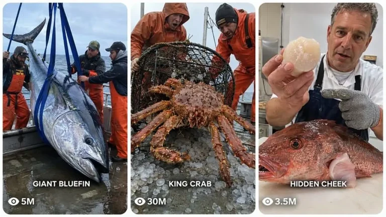 Premium Seafood Ocean-to-Table Timelapse Prompt — 4