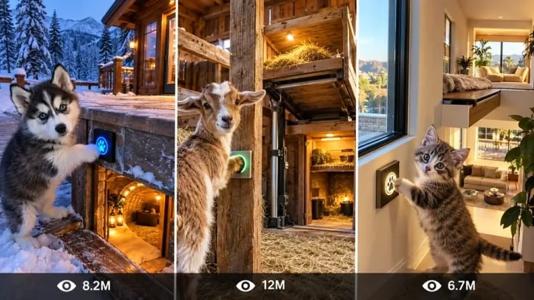 Smart Animal Hidden Luxury World Prompt — 4