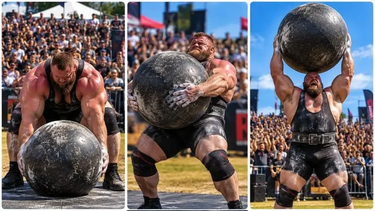 Superhuman Strongman Impossible Object Challenge — 1