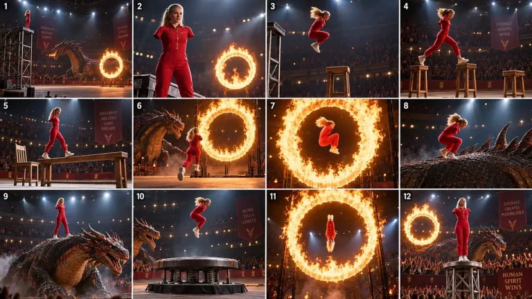 Viral Impossible Circus Fire Ring Spectacle — 2