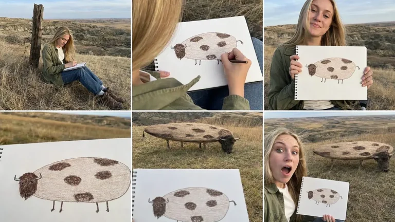 Weird Drawing Becomes a Real Forest Creature Prompt — 5